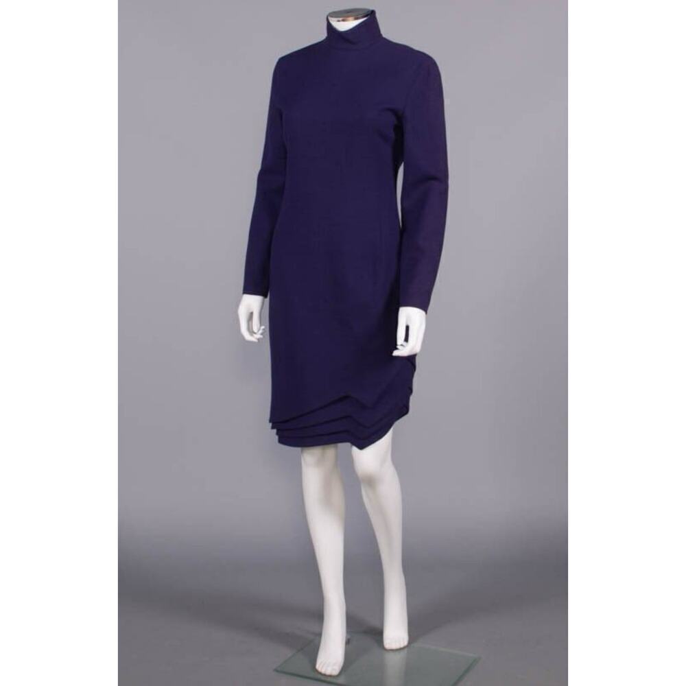 Gianni Versace Wool Day Dress made in Italy, circa 1990s - Picture 2 of 6